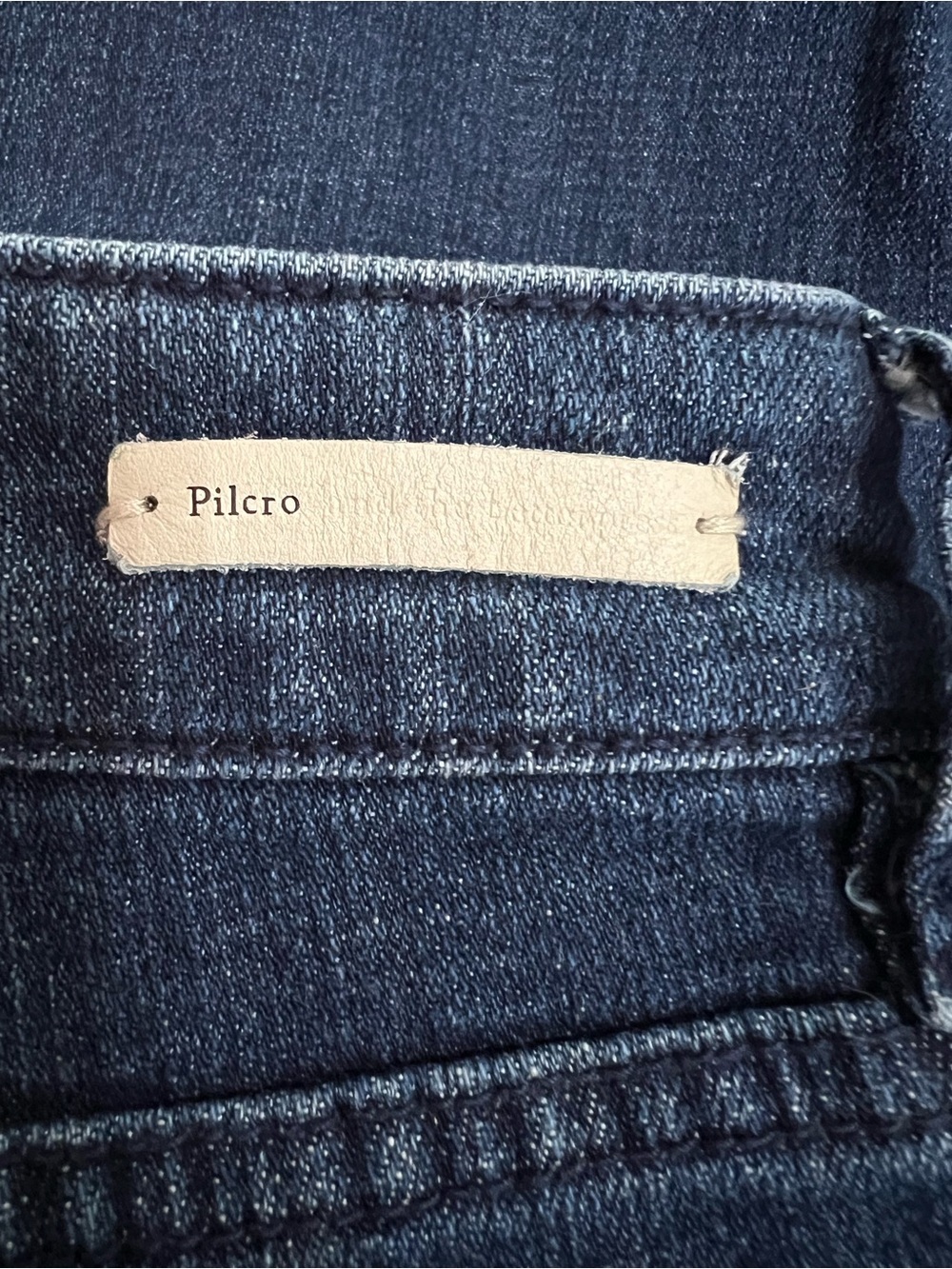 Anthropologie Pilcro and The Letterpress Sequin Slim Boyfriend Jeans Size 27 - Picture 6 of 9